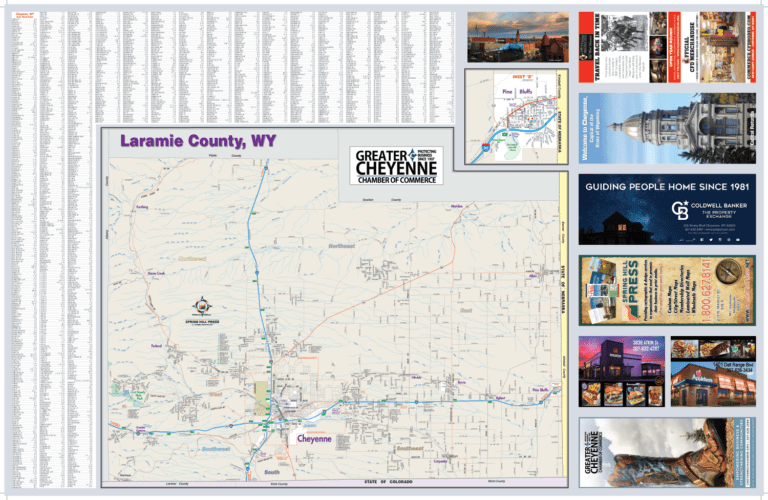 Cheyenne, WY Chamber of Commerce Wyoming Spring Hill Press