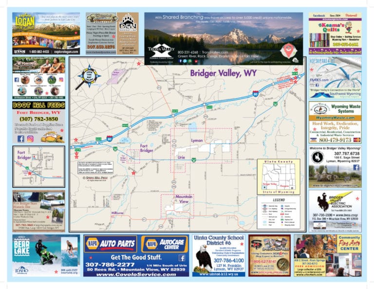 Greater Bridger Valley Wyoming Spring Hill Press