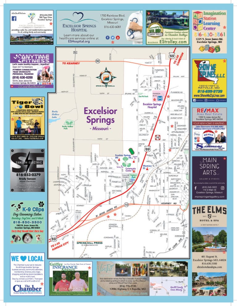 Excelsior Springs Chamber of Commerce - Missouri - Spring Hill Press